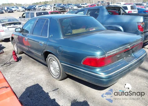 1996 Mercury Grand Marquis Ls/Bayshore из США, поврежденный, VIN 2MELM75W5TX628812